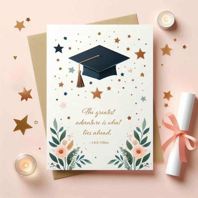 Graduation Adventure Card
