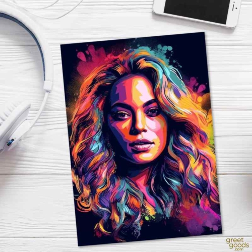 Beyonce Greeting Card