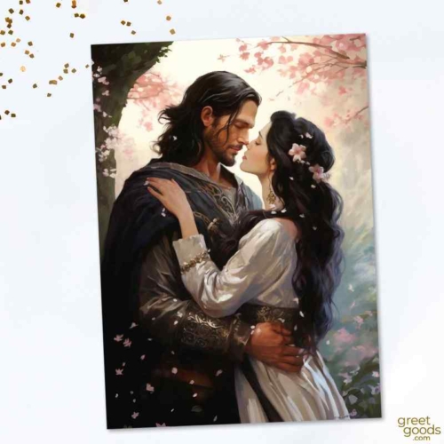 Lord of the Rings Love Card