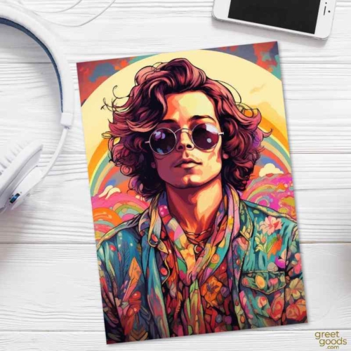 Harry Styles Greeting Card