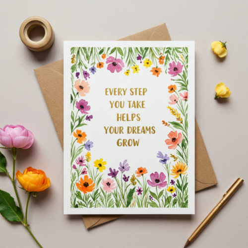 Graduation Dreams Grow Card