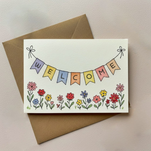 Welcome Banner Card