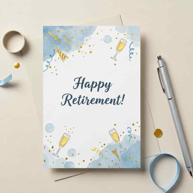 Celebrating Retirement Card