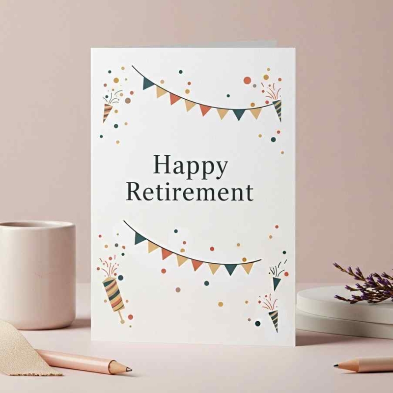 Banner Retirement Card