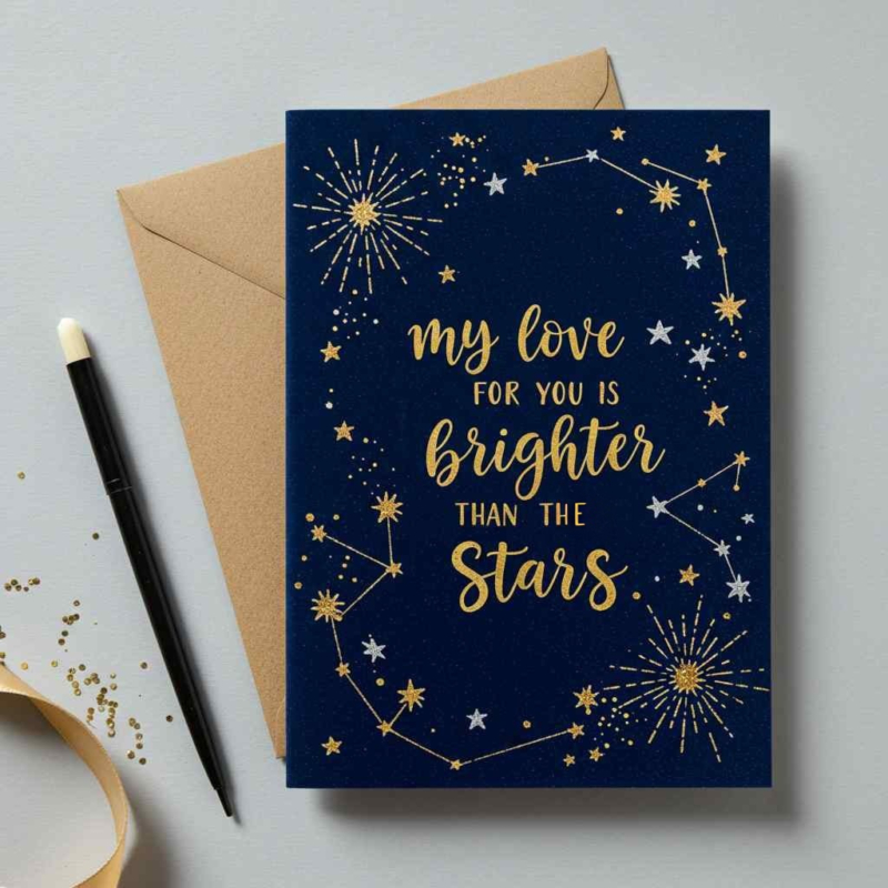 My Love is Brighter Card