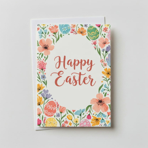 Easter Floral Card