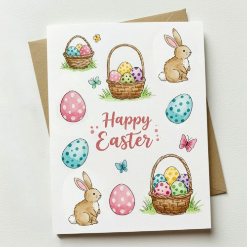 Easter Basket Card