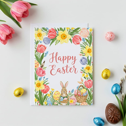 Colorful Easter Card
