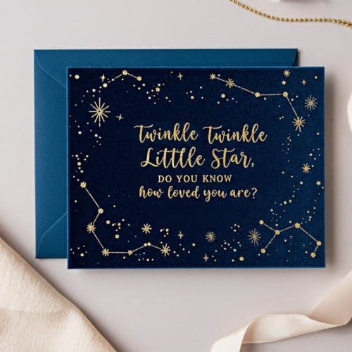 Twinkle Little Star Card