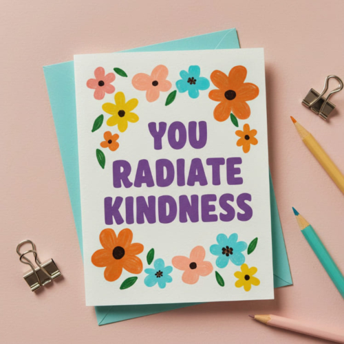 Floral Kindness Card