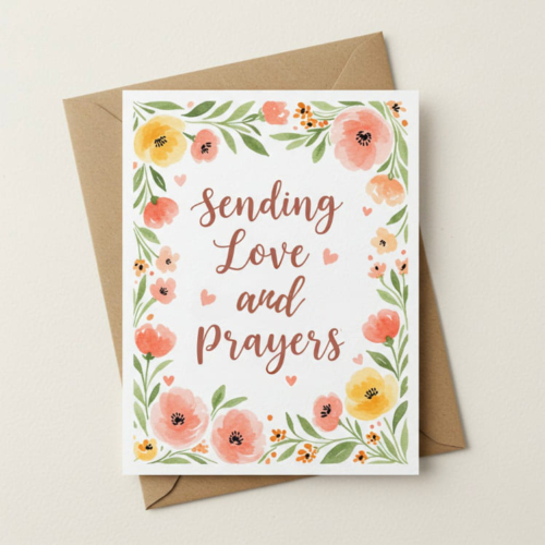 Sending Love Card